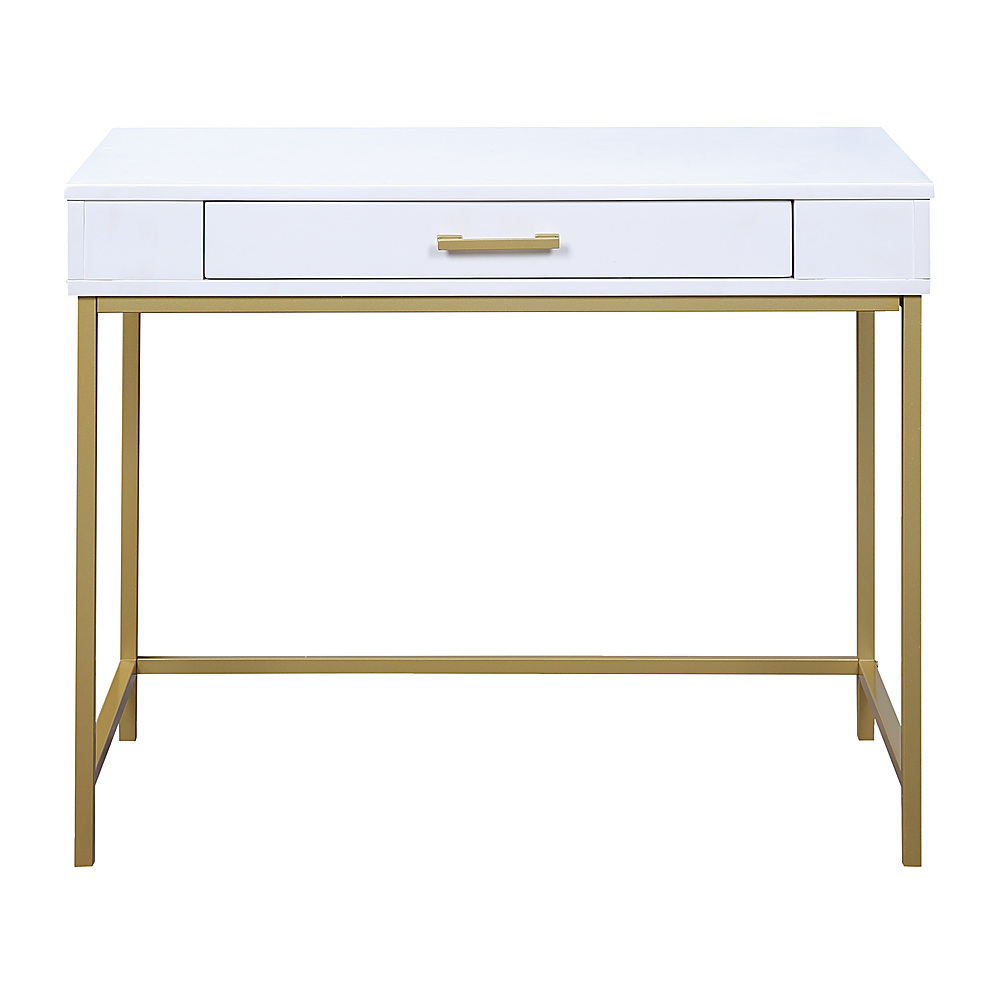 Modern desk with gold legs Clearance